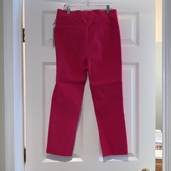 HOT PINK CROP PANTS - Picture 4 of 4